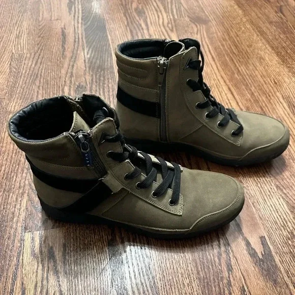 LGND Footwear The CALI Boot in Olive Green Size 10 - Picture 9 of 11